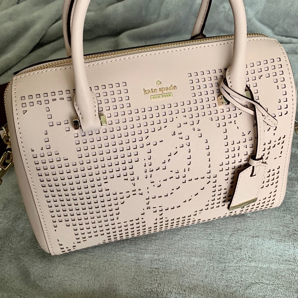 kate spade cameron street large lane rose satchel